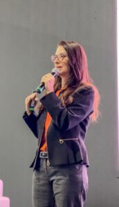 Palestra da presidente do Instituto Aupaba, Luciana De Lamare, na WTM.